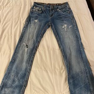 Men’s Rock Revival 30 Emmet Straight Leg jeans